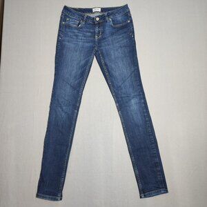 Aeropostale jeans women's size 5/6 ink blue colour Bayla skinny straight leg
